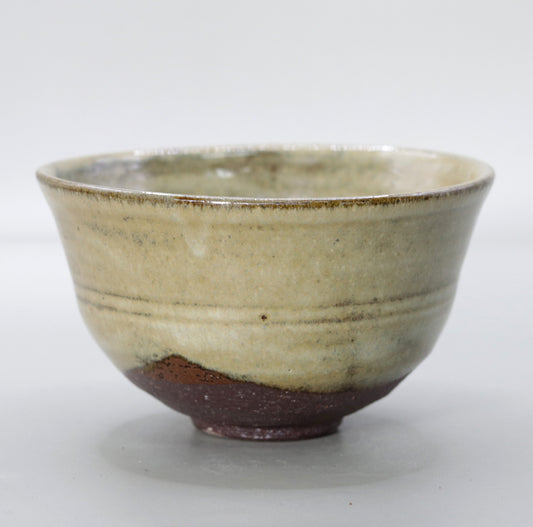 薬師寺東塔基壇土 灰釉茶碗   尾西楽斎