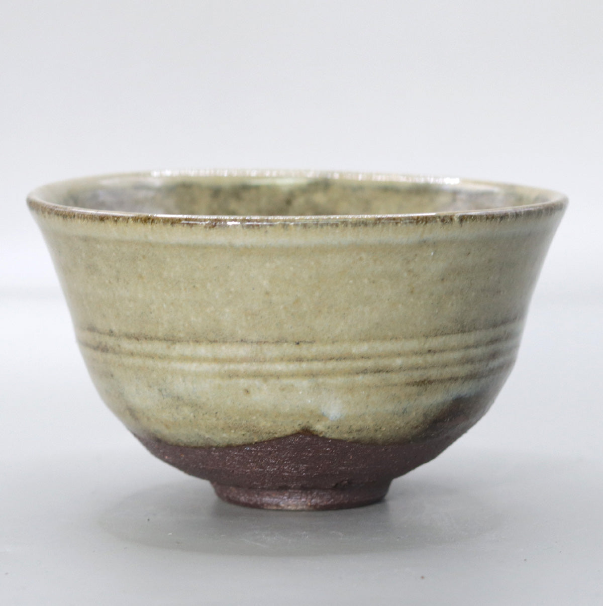 薬師寺東塔基壇土 灰釉茶碗   尾西楽斎