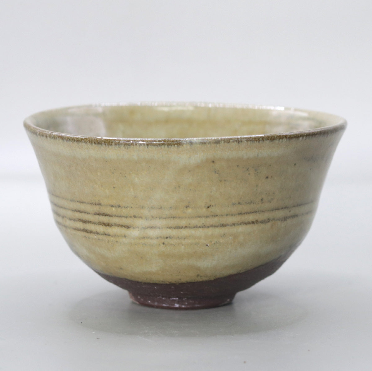 薬師寺東塔基壇土 灰釉茶碗   尾西楽斎