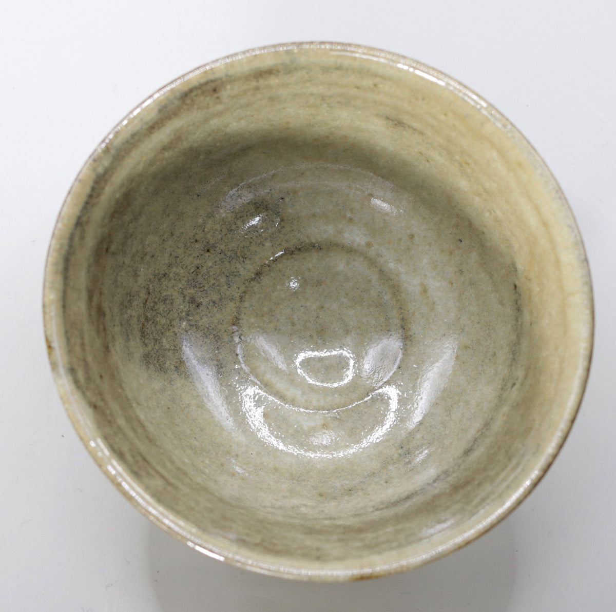 薬師寺東塔基壇土 灰釉茶碗   尾西楽斎