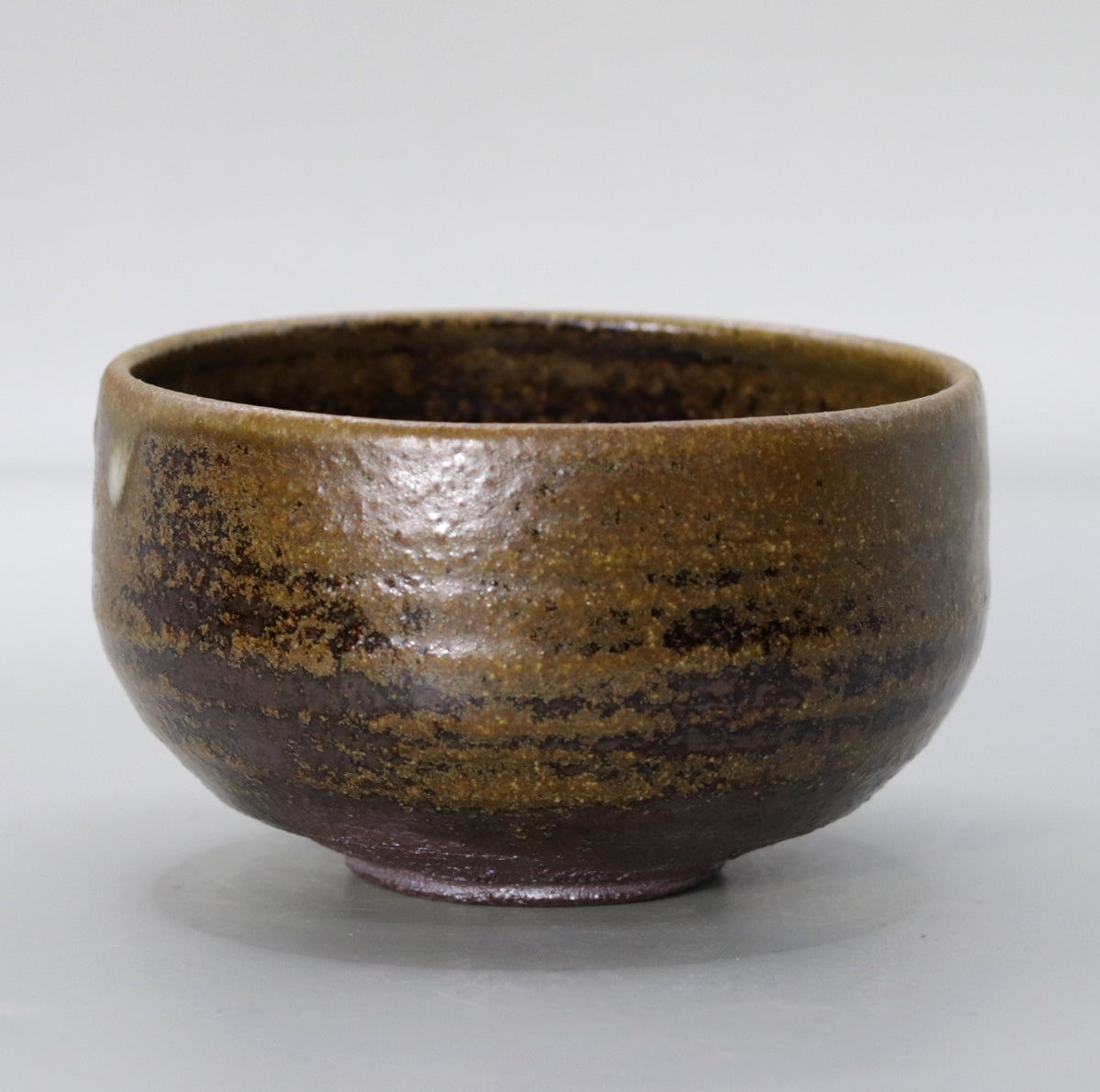 薬師寺東塔基壇土 灰釉茶碗    尾西楽斎