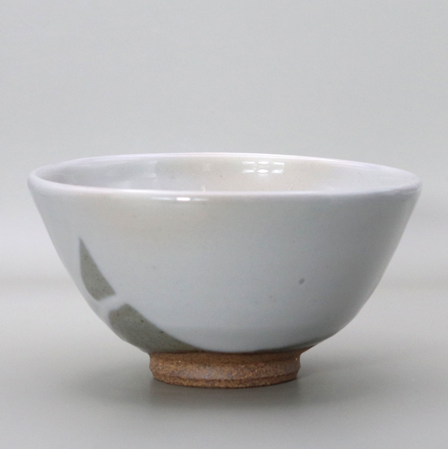 White Tanba Tea Bowl by Toshinari Ichino