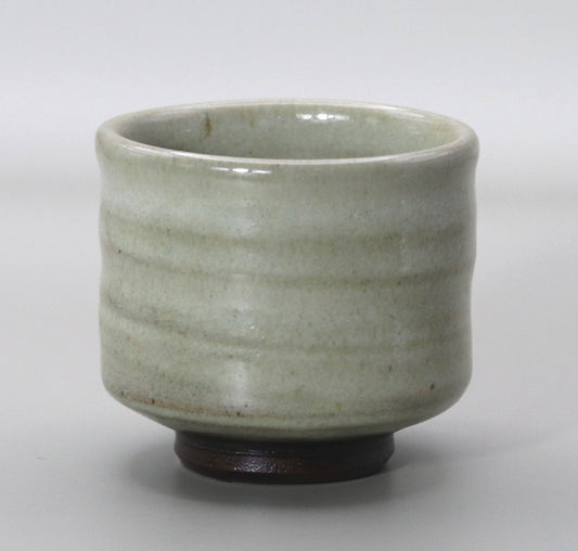 Ceramic lacquer sake cup by Toshinari Ichino