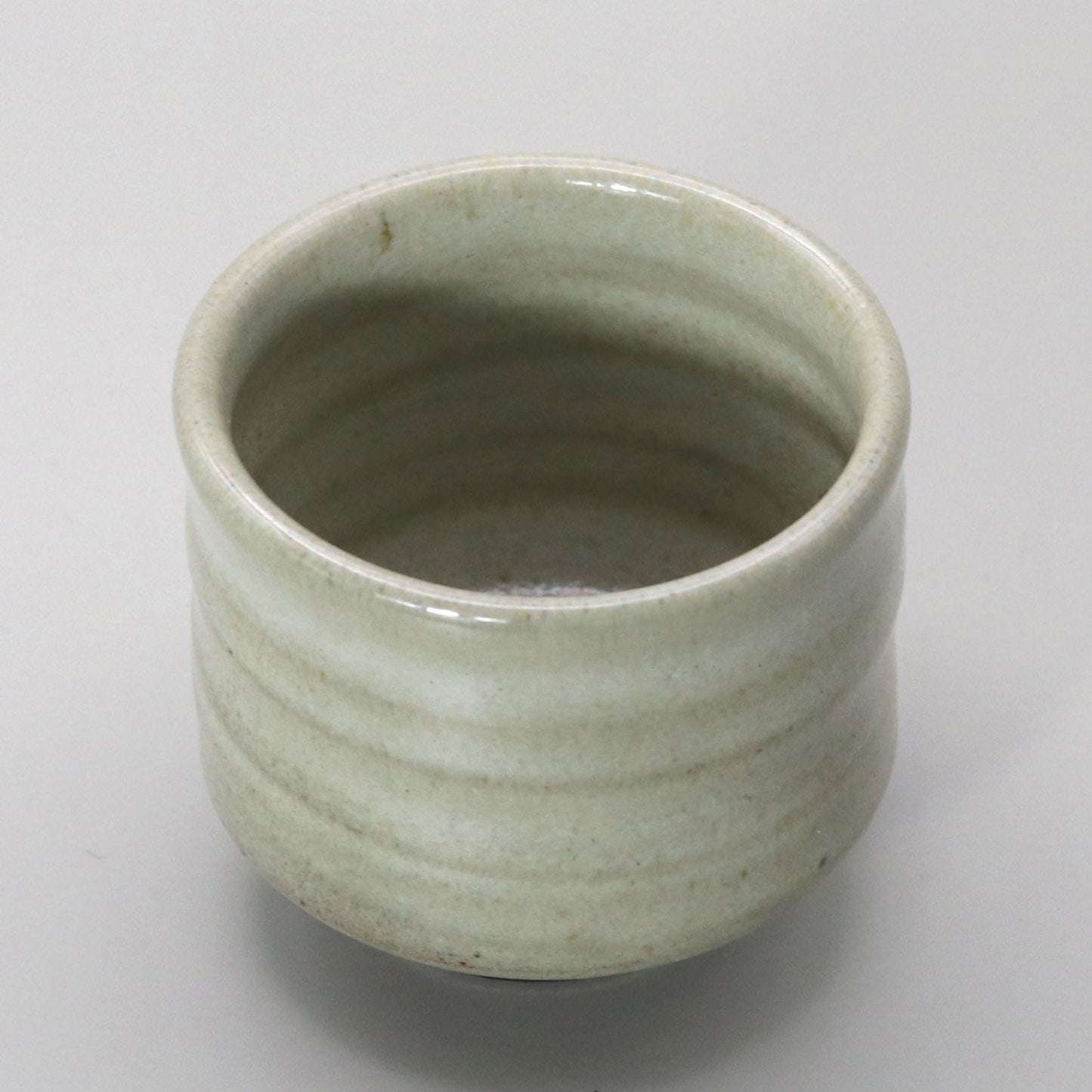 Ceramic lacquer sake cup by Toshinari Ichino