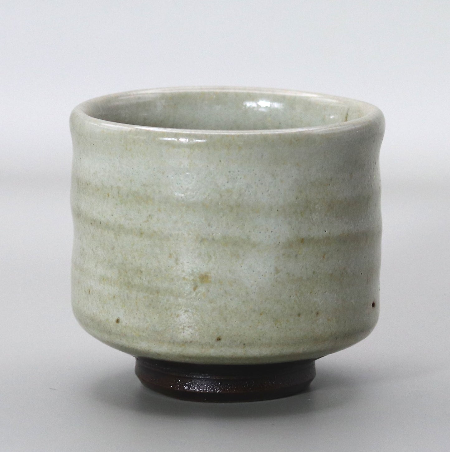 Ceramic lacquer sake cup by Toshinari Ichino