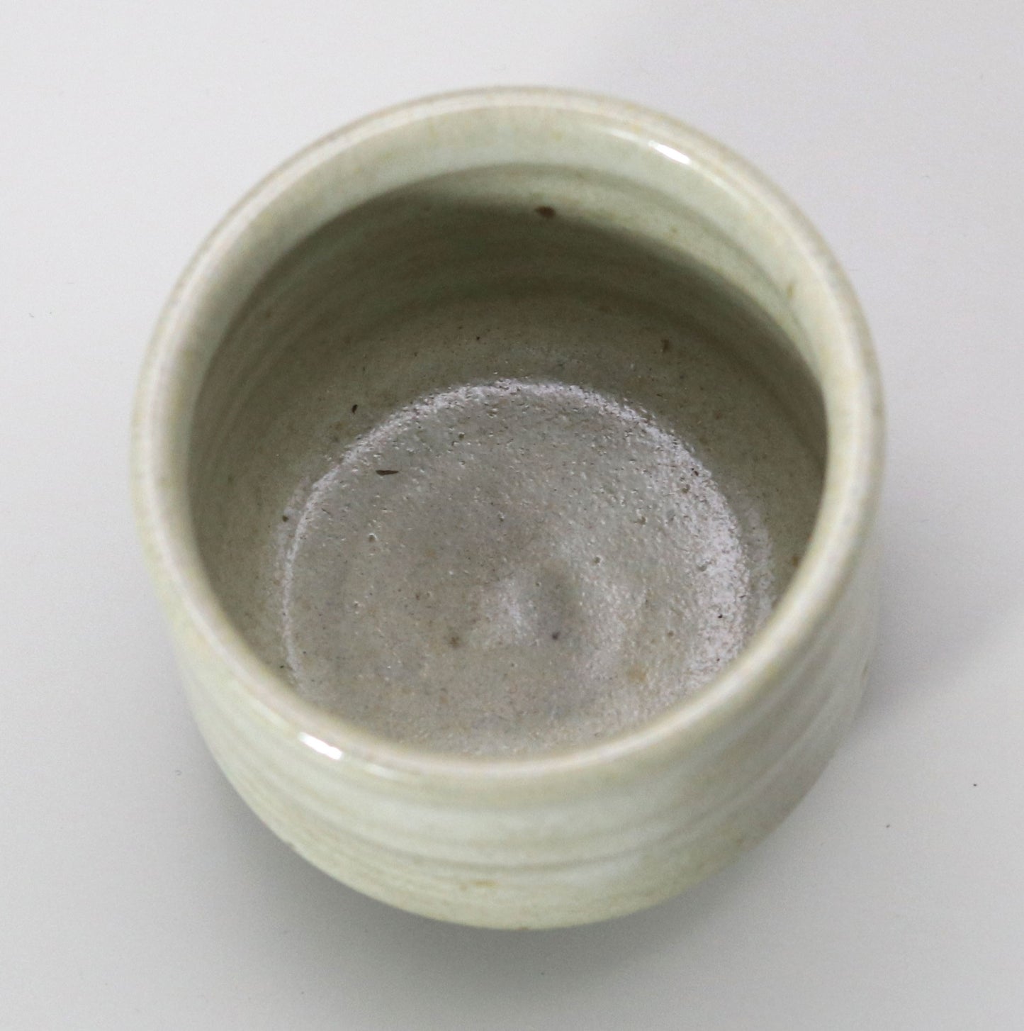 Ceramic lacquer sake cup by Toshinari Ichino