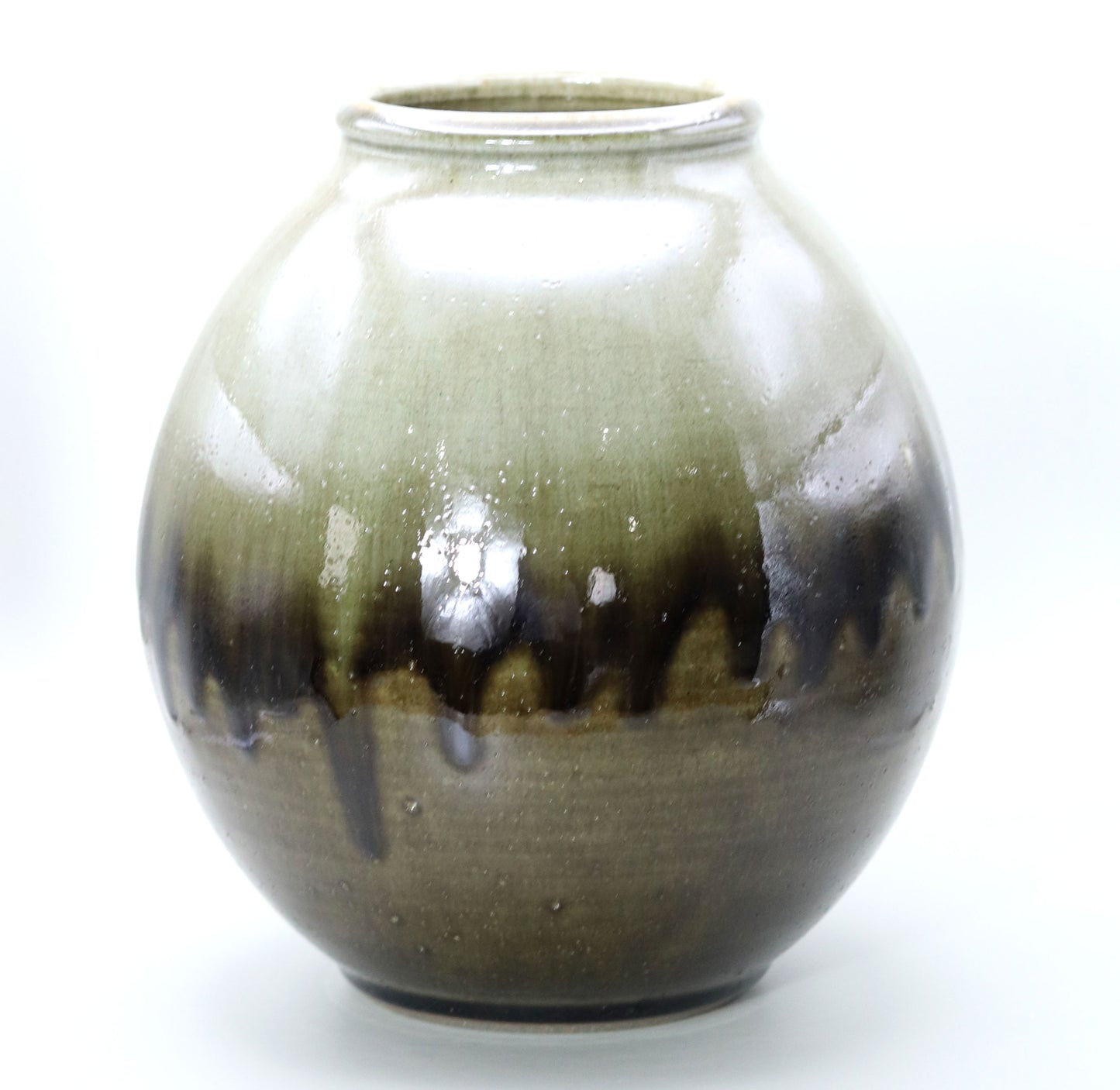 Flowing Glazed Vase by Masahiro Ichino