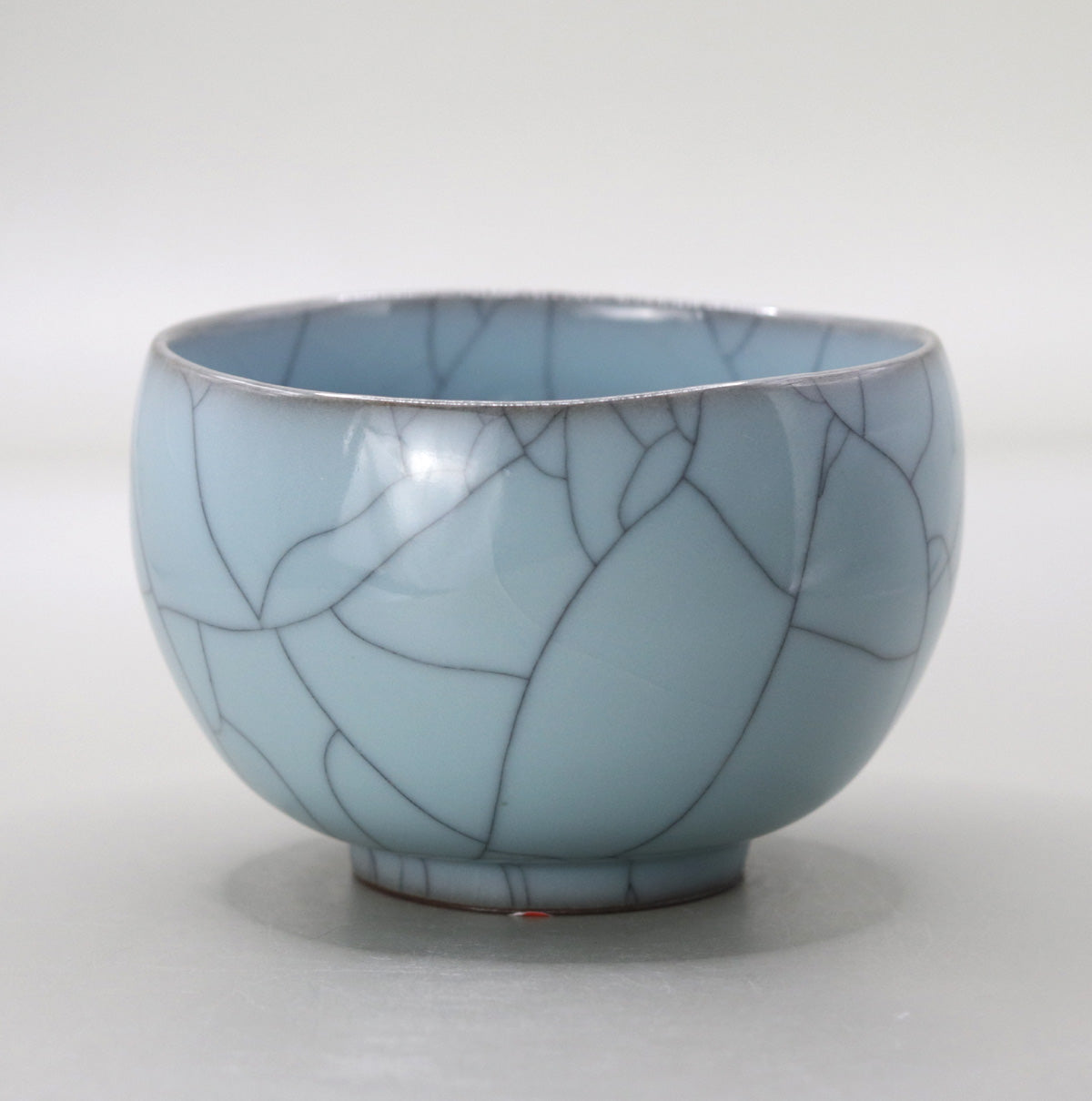 3Blue porcelain tea bowl Masao Tagai