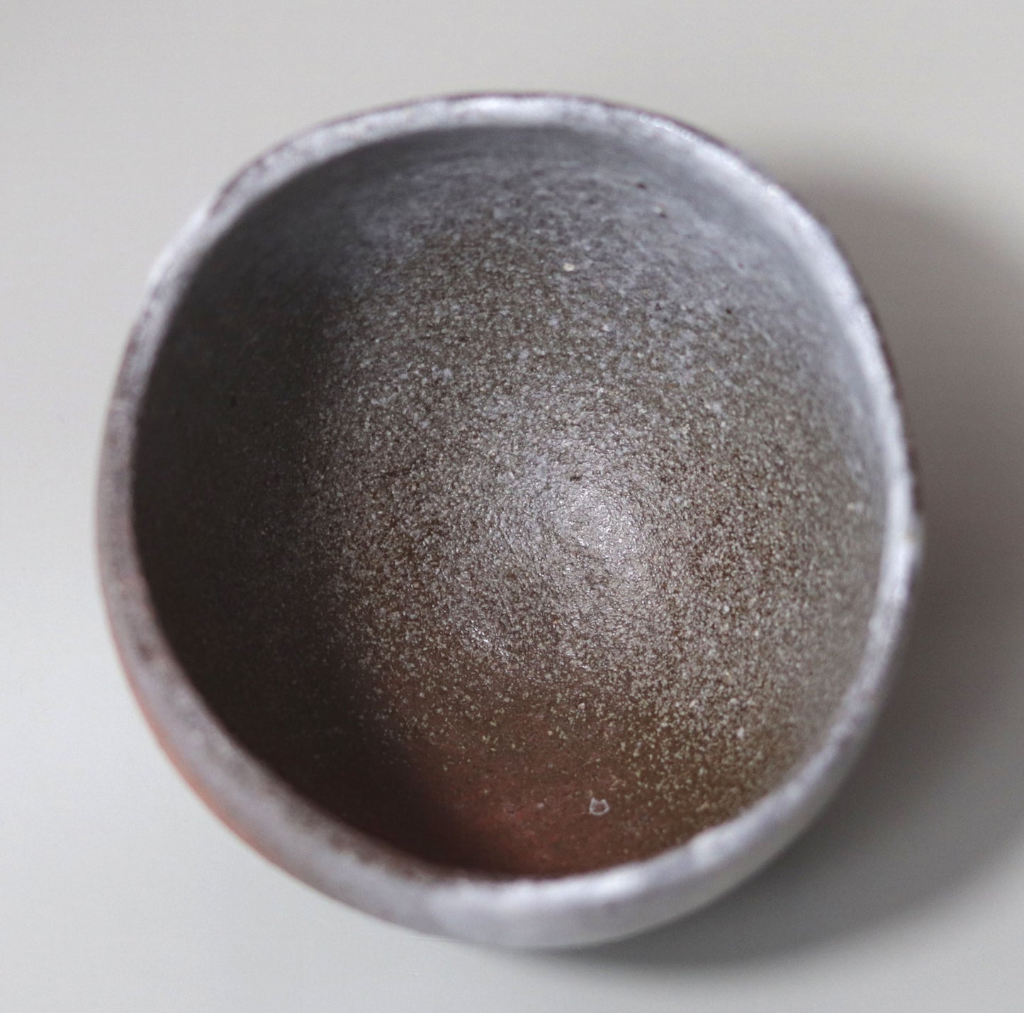 Red Fuji Tea Bowl Nishihata Tadashi