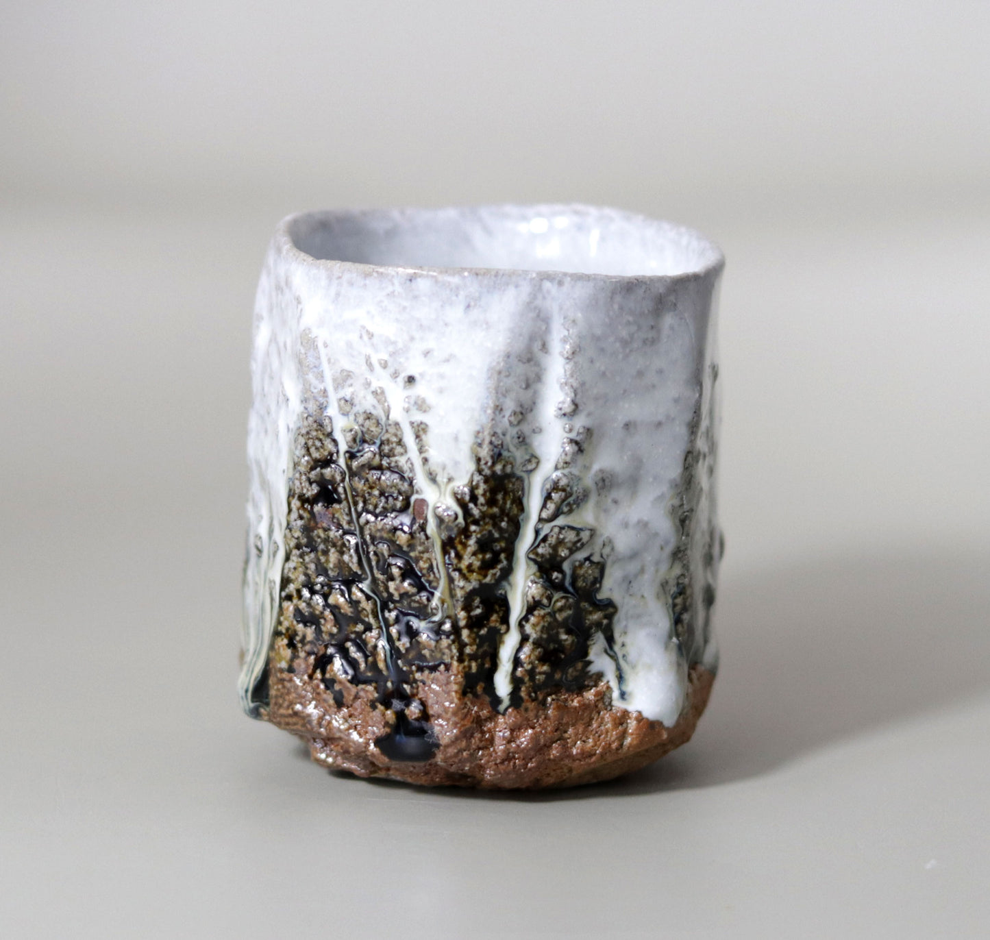 Creative sake cup by Nishihata Tadashi