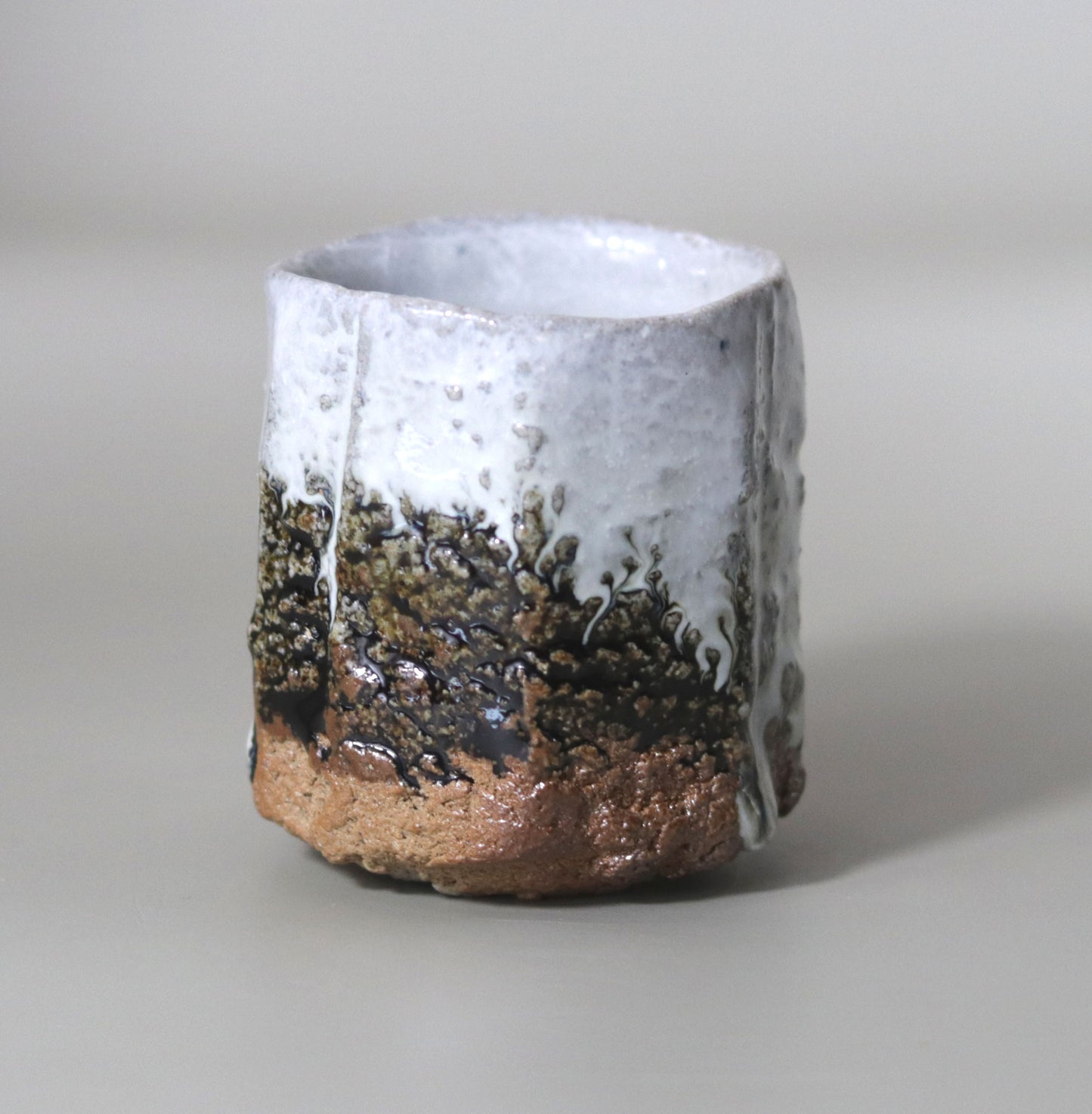 Creative sake cup by Nishihata Tadashi