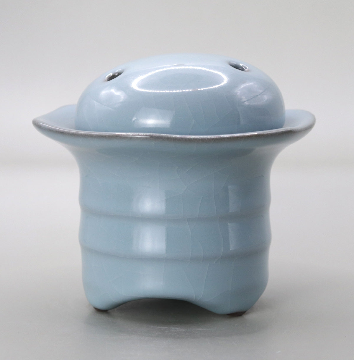 15 Blue Porcelain Incense Burner Masao Tagai