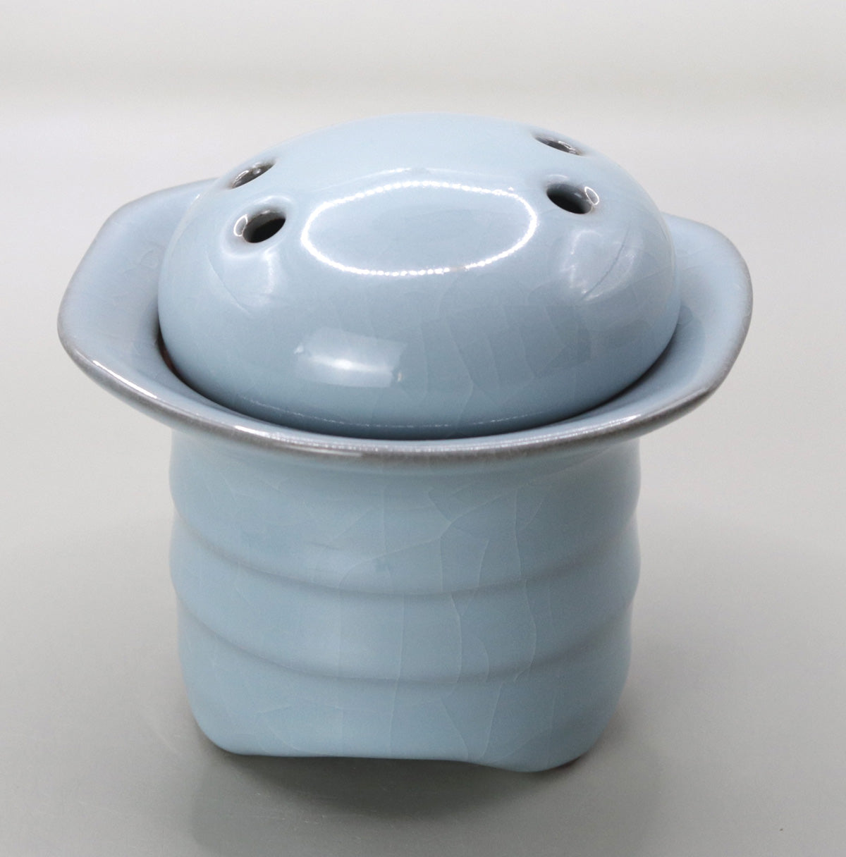 15 Blue Porcelain Incense Burner Masao Tagai