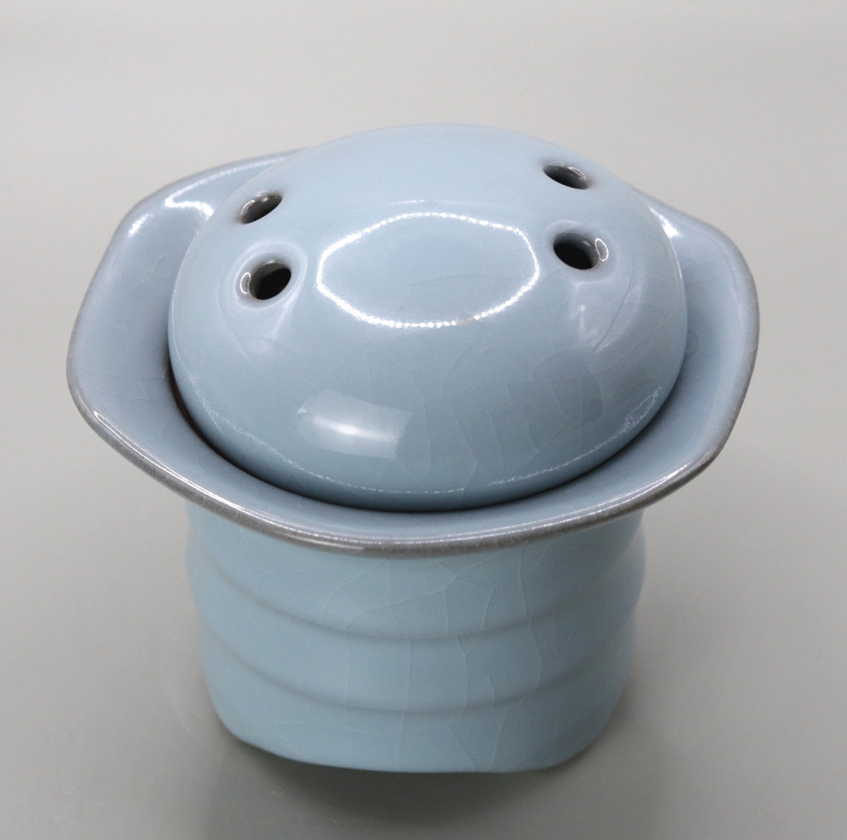 15 Blue Porcelain Incense Burner Masao Tagai