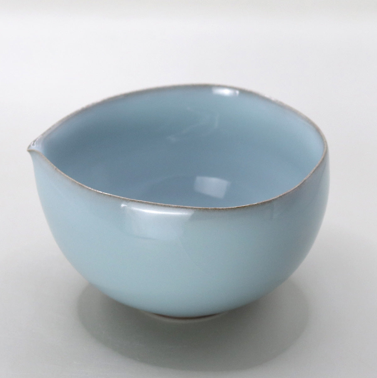 16 Blue porcelain sake ware Masao Tagai
