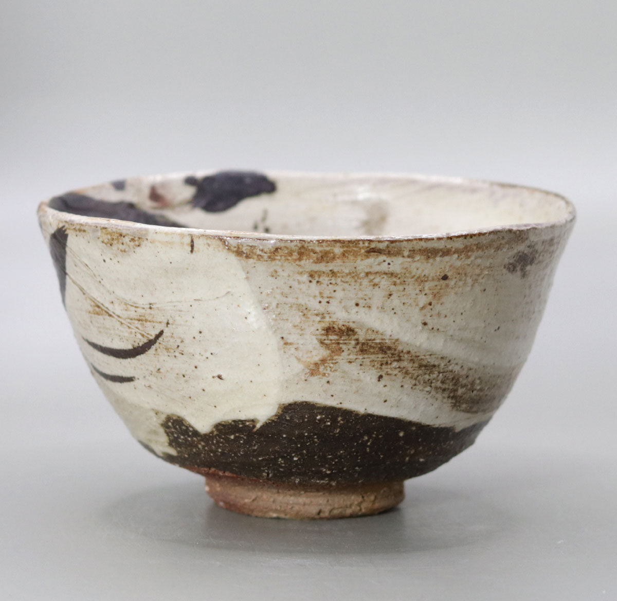 Japanese matcha bowl by Shin Fujihira