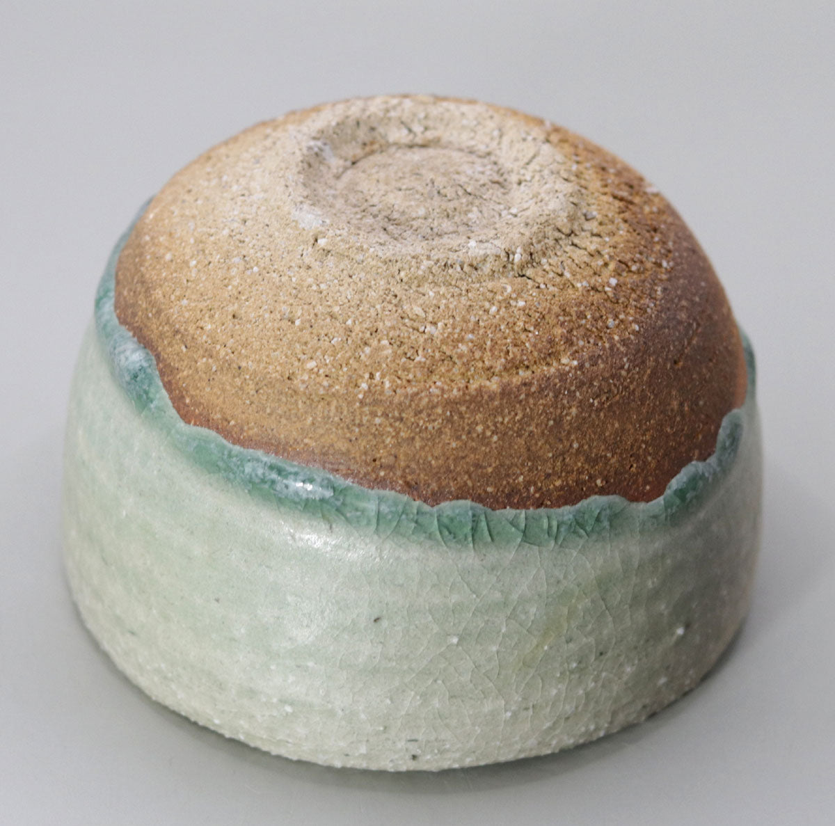 Japanese matcha tea bowl by Shin Fujihira