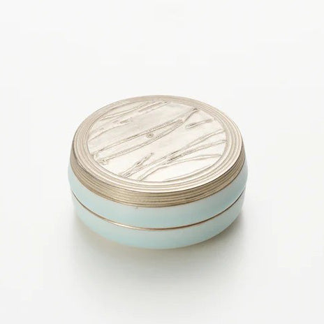 Blue and white porcelain silver saiko Kazuhiro Matsukawa