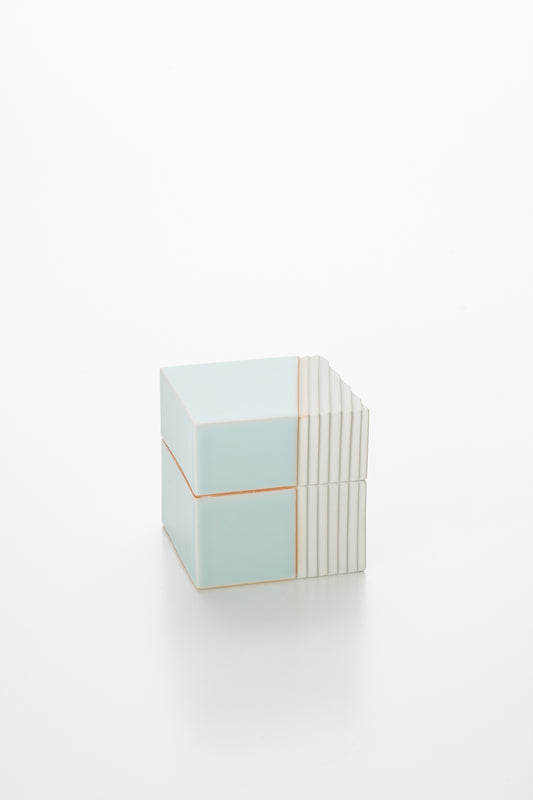 Blue and white porcelain pot Kazuhiro Matsukawa