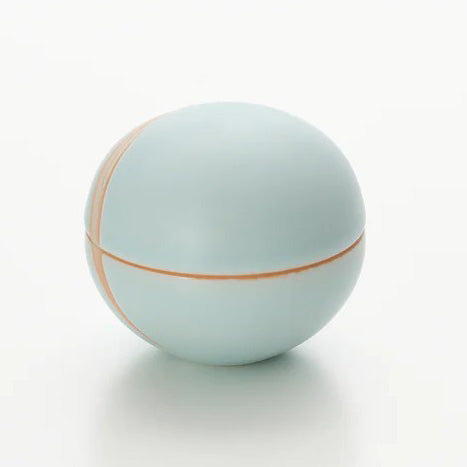 青白磁緋流丸合子  松川和弘